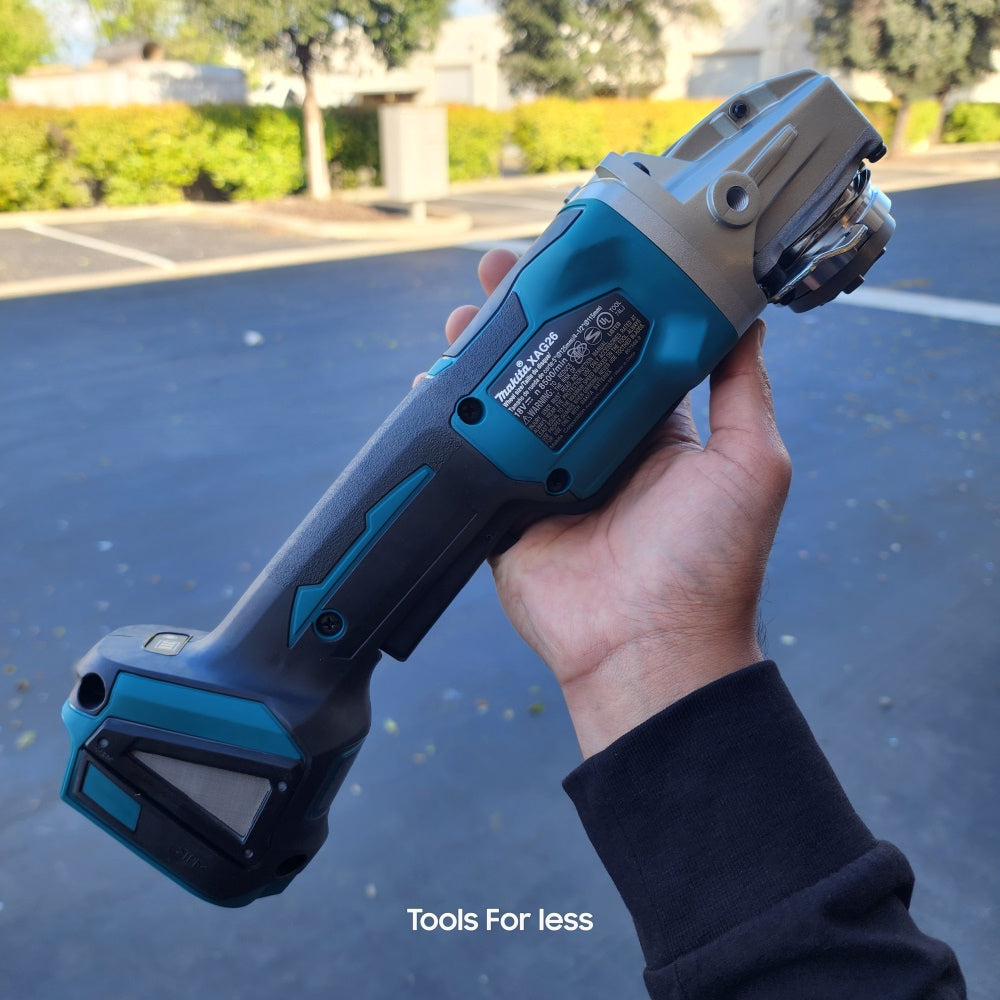 18V LXT Lithium-Ion Brushless Cordless 4-1/2 in./5 in. Paddle Switch X-LOCK Angle Grinder with AFT, Tool Only (XAG26Z) 18V LXT Lithium-Ion Brushless Cordless 4-1/2 in./5 in. Paddle Switch X-LOCK Angle Grinder with AFT, Tool Only (XAG26Z)